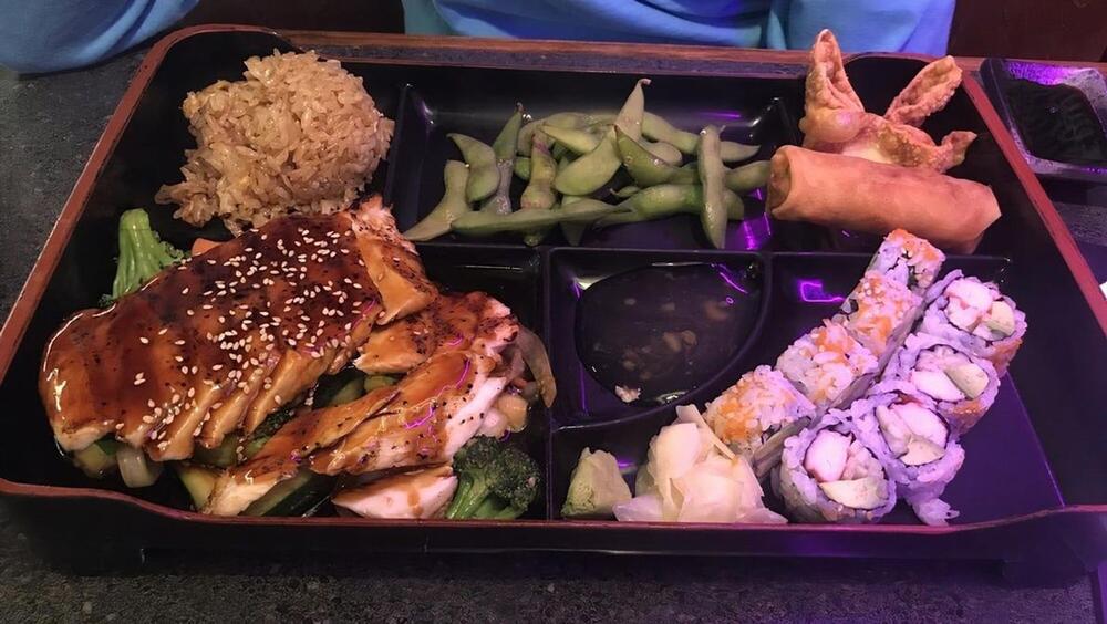 D-Teriyaki  Chicken  Bento Box